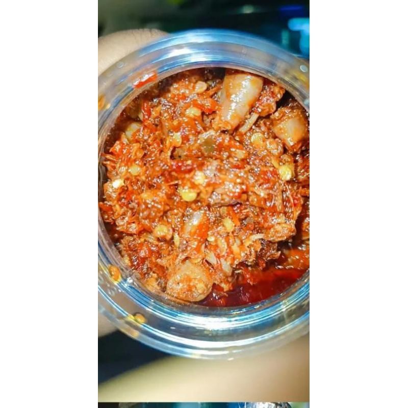 

sambal baby cumi sedang