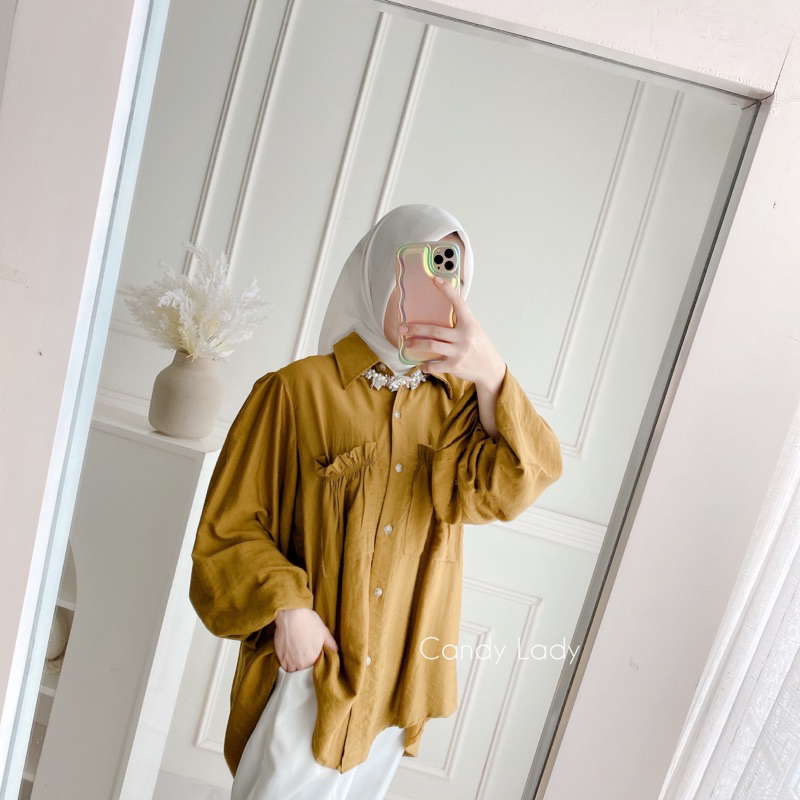 Anna Bloomy Oversize Blouse