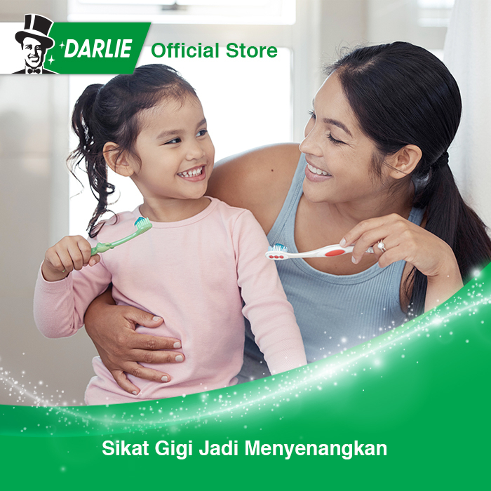 DARLIE Sikat Gigi Anak Junior Cutie Bunny (Usia 6+ Tahun) x3