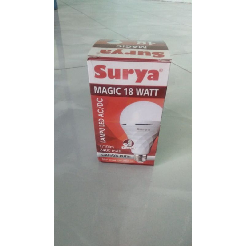 lampu emergency surya magic 18 watt