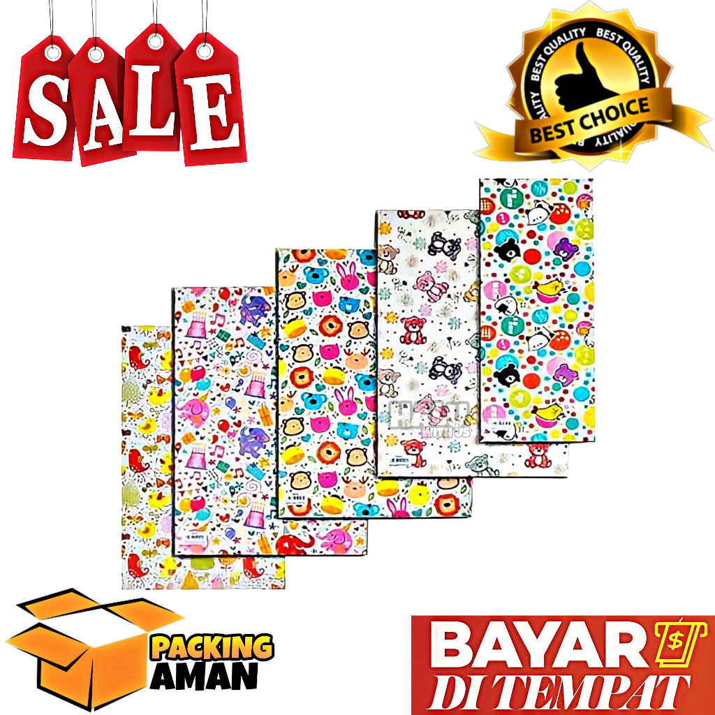 

(BISA COD) PROMO 2 Pcs Kertas Kado Karakter Anak / Kertas Kado Bingkisan / Bingkisan Kado Ulang Tahun / Kertas Kado Ulang Tahun Merk KIKY 64 x 48 CM