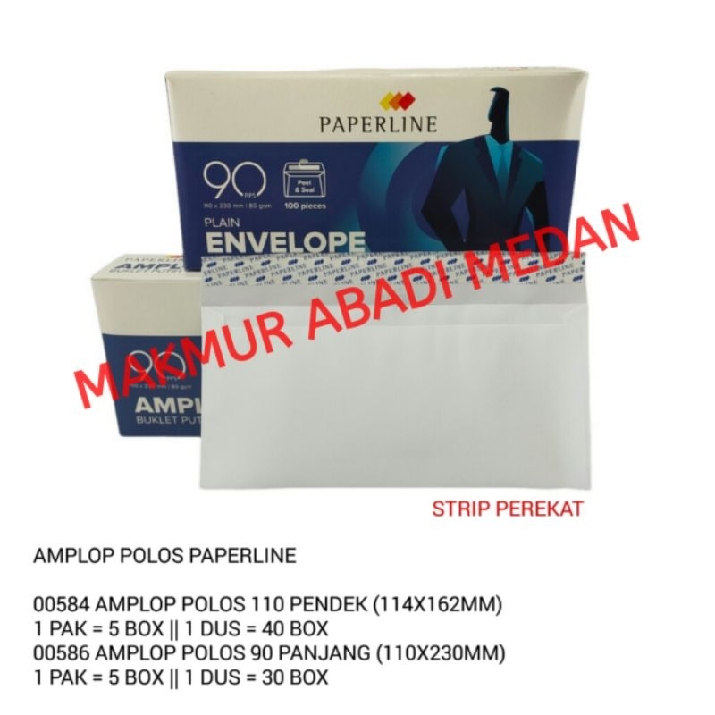 

Amplop Paperline Polos Panjang 90/Amplop panjang