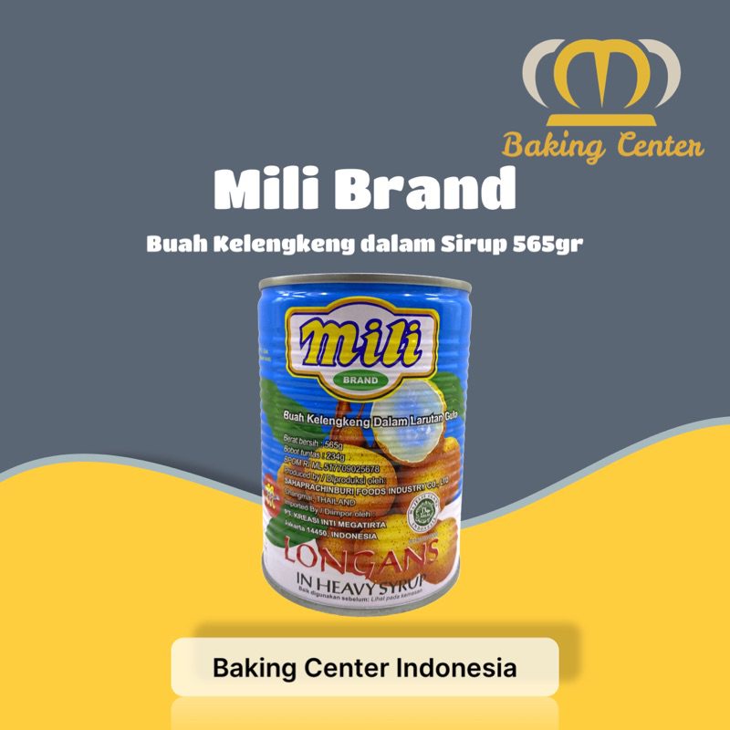 

Mili Brand Buah Kelengkeng Dalam Larutan Gula 565gr