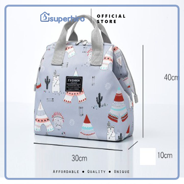 Complete Diaper Bag Tas Perlengkapan Bayi Jinjing Motif