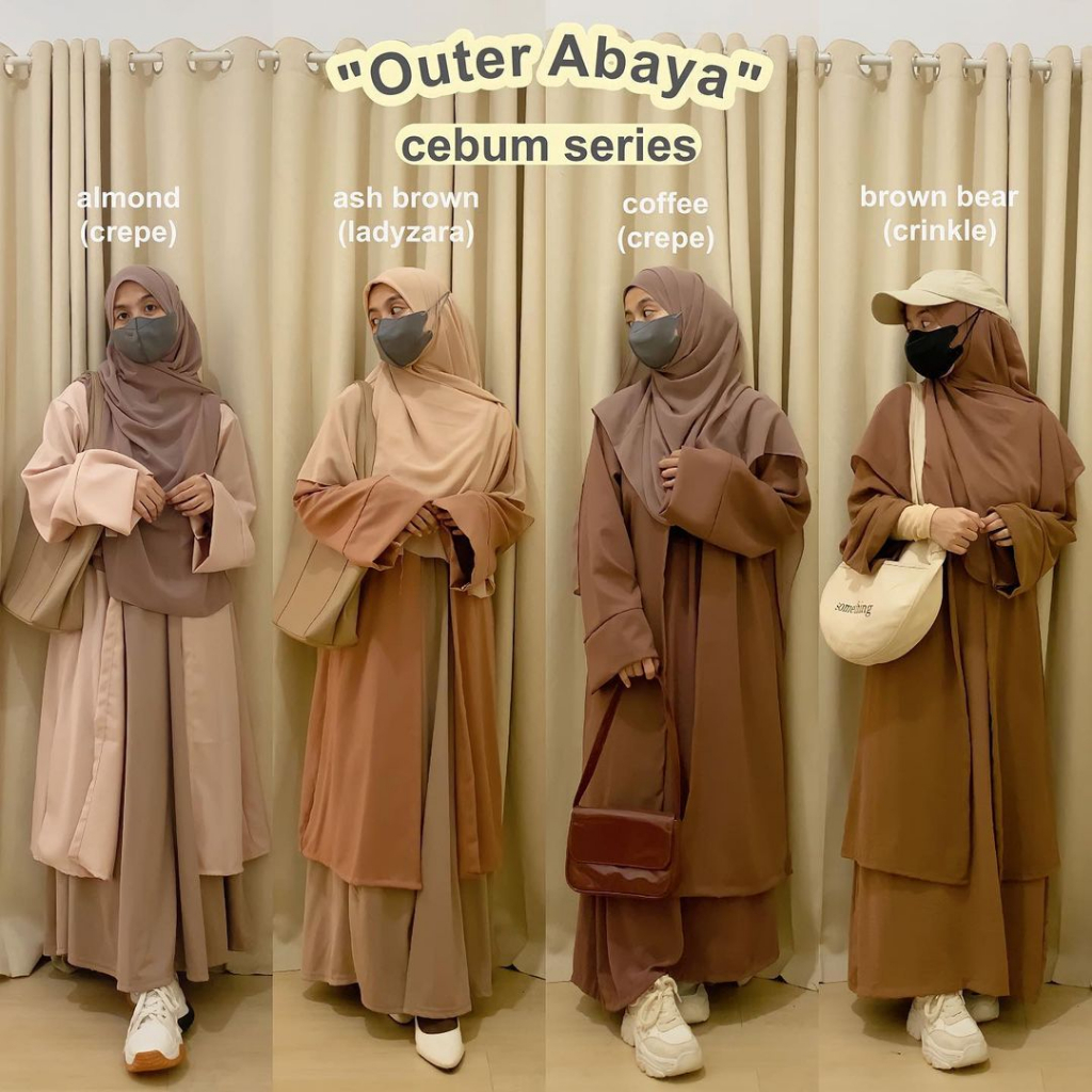 OUTER ABAYA BY ARUNAOUTFIT