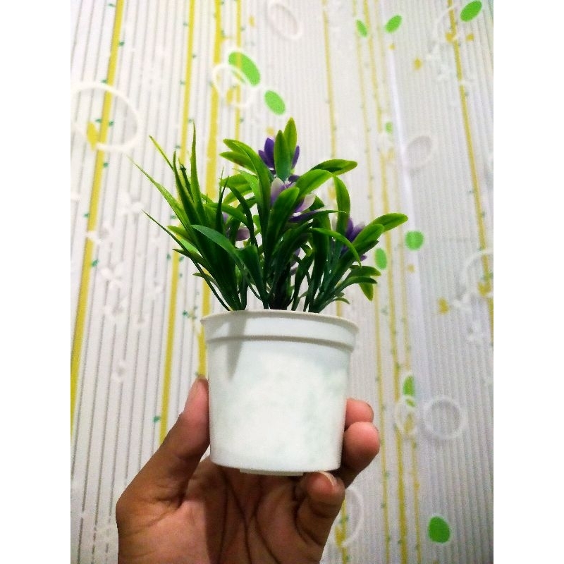 Bunga Hias Ruang Tamu/ Kamar Tidur Plastik Cantik