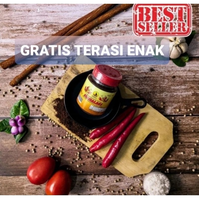 

Terasi Matang Manalagi 135gram ENAK GRATIS terasi ENAK khas Cirebon 39999