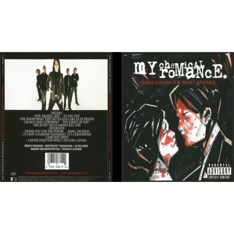 Cd my chemical romance three cheers for sweet revenge