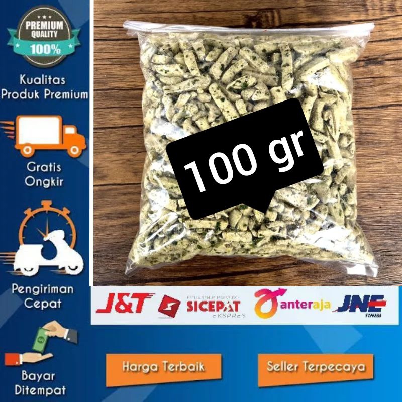 

100 gr Basreng daun jeruk original basreng viral rasa original daun jeruk 100gr