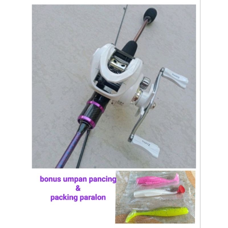 1set joran Zorro zombie 602UL&reel bc superior/drag clicker