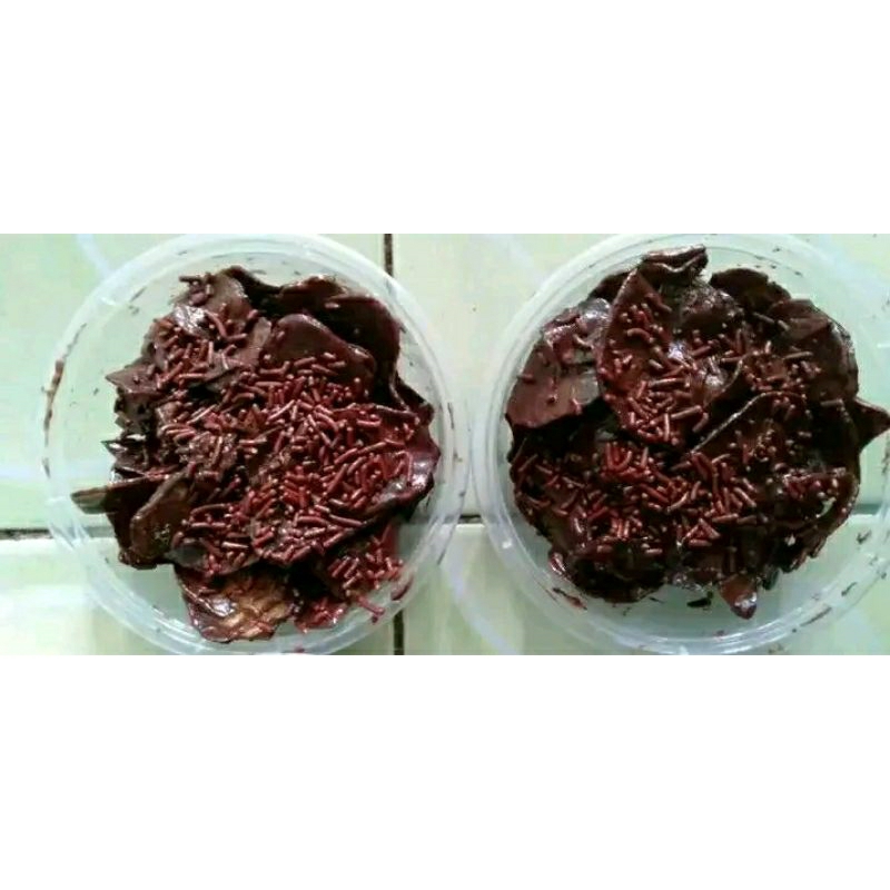 

keripik pisang coklat