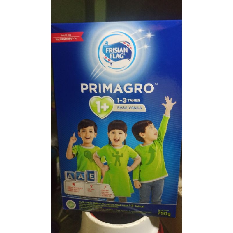 

FRISIAN FLAG PRIMAGRO 1+ dan 3+ RASA VANILA 750 GRAM