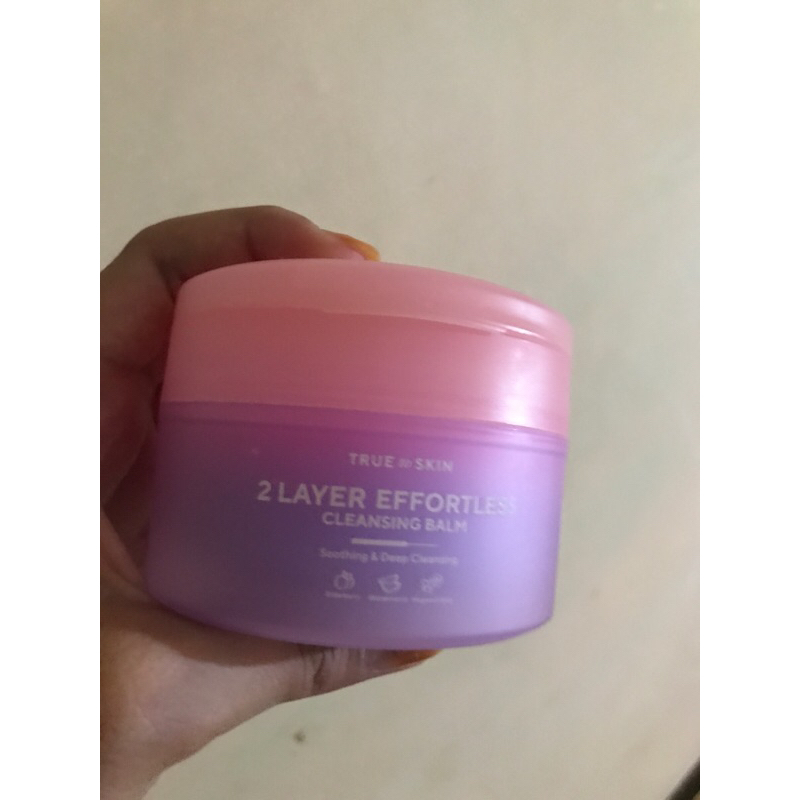 (preloved) cleansing balm True to skin x yupi