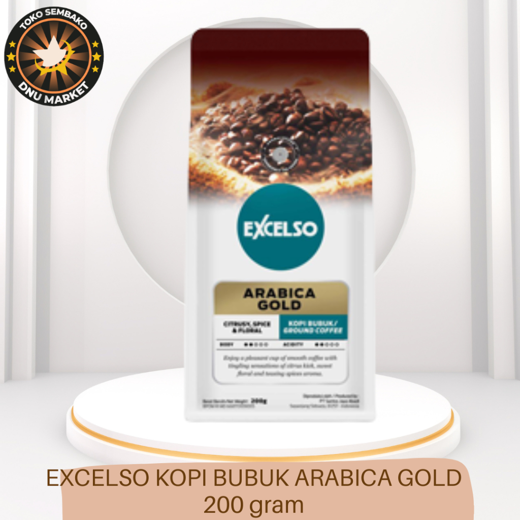 

EXCELSO KOPI BUBUK ARABICA GOLD | 200 gram