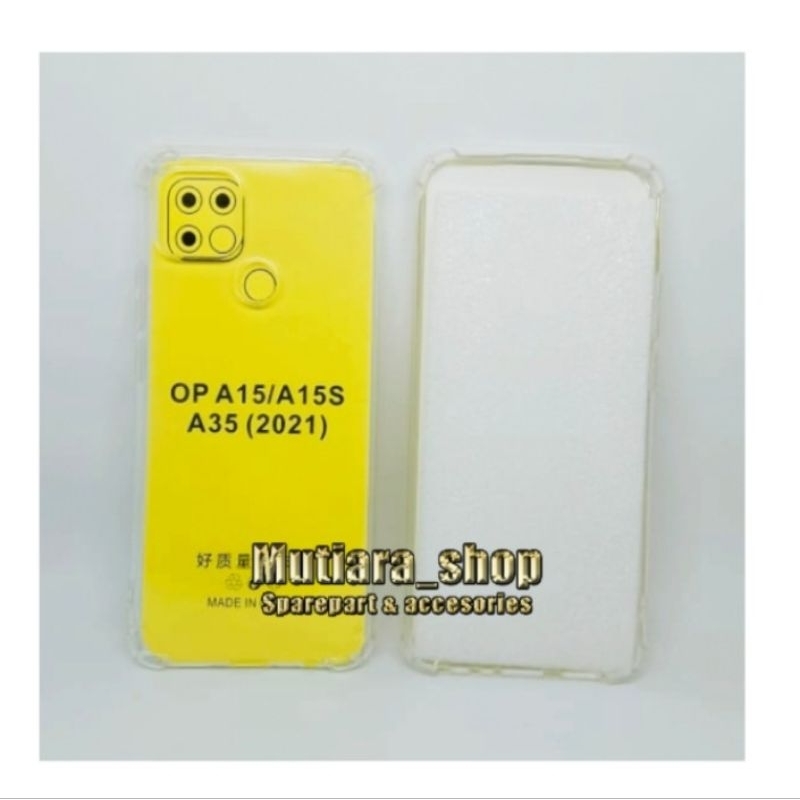 SOFTCASE / ANTI CRACK OPPO A15 / A15s / A35 2021 . CASE SILICON