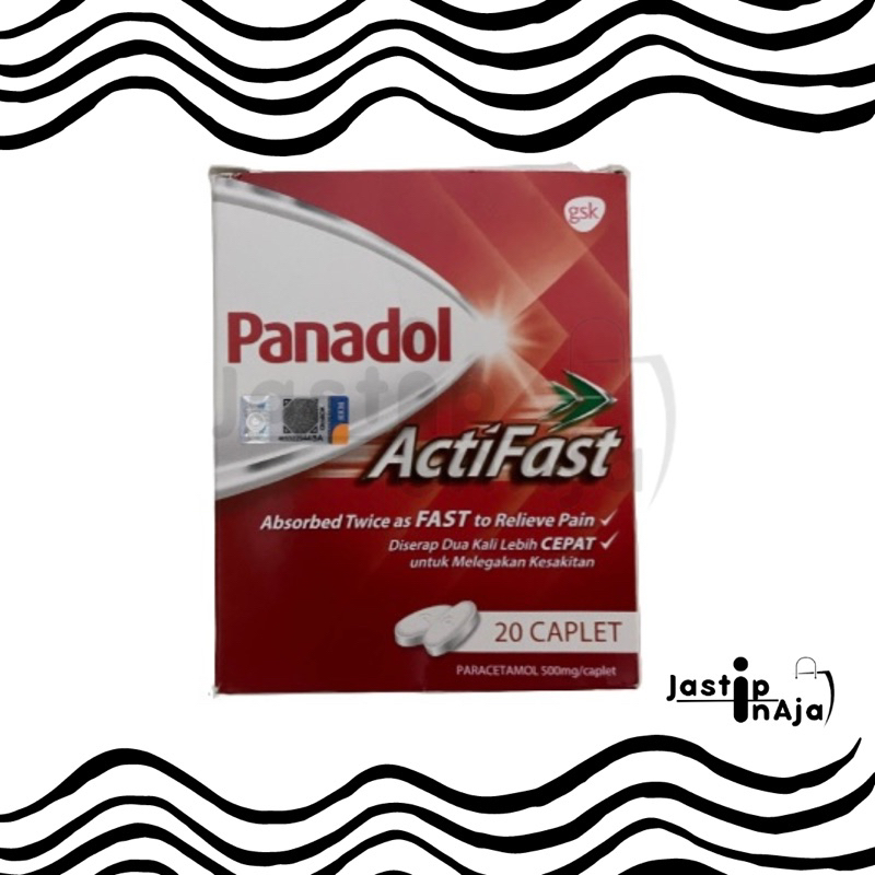 Panadol Actifast 20 Tablets Malaysia | Panadol Merah 20 Tablet Malaysia