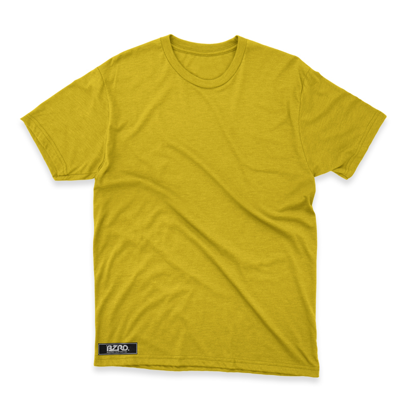 BAJU KAOS POLOS PRIA WANITA UNISEX TSHIRT WARNA KUNING KENARI LEMON COTTON COMBAD 30S PREMIUM DISTRO