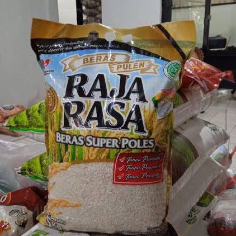 

Beras Raja Rasa 5kg super pulen