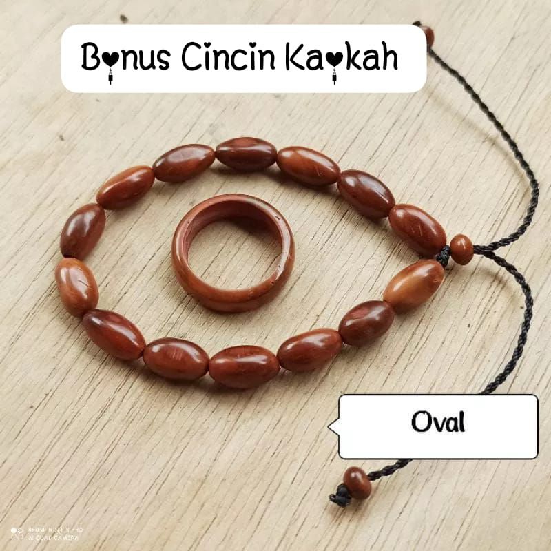 Gelang Kayu Kokka BONUS Cincin Kaokah Pukaha kokkah Asli