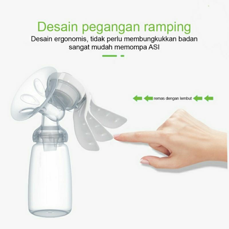 BREAST PUMP POMPA ASI MANUAL SINGLE IBU MENYUSUI ORIGINAL IMPORT MURAH BPA FREE