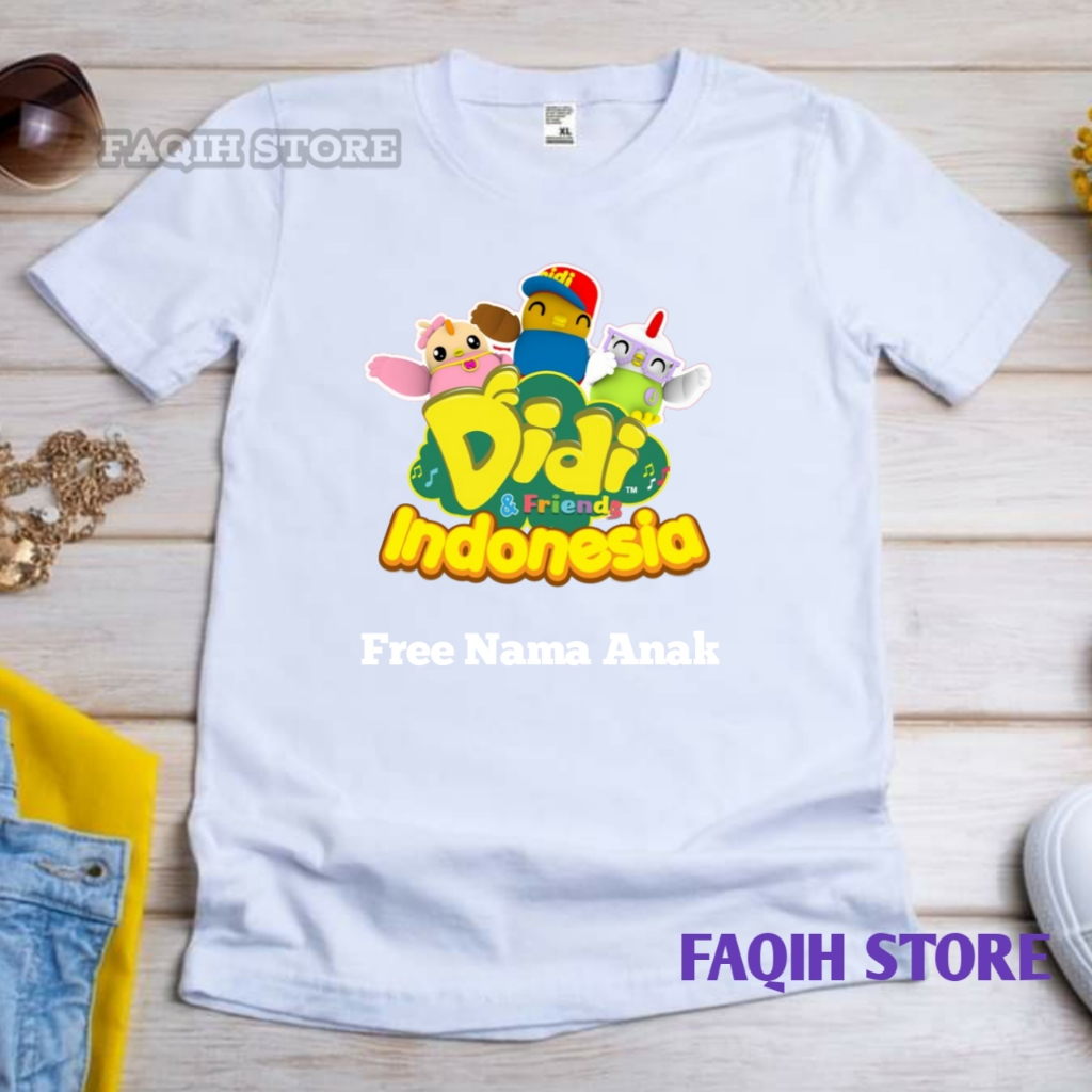 Kaos anak Didi & Friends Baju Anak Didi & Friends