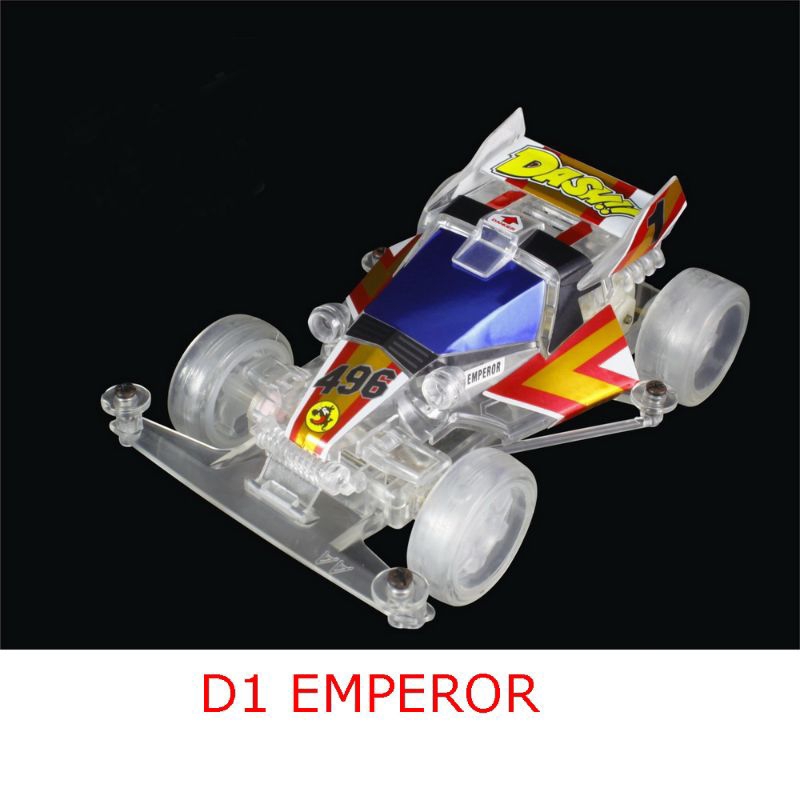 Tamiya Mini 4WD Merk AA Dash 1 Emperor Clear