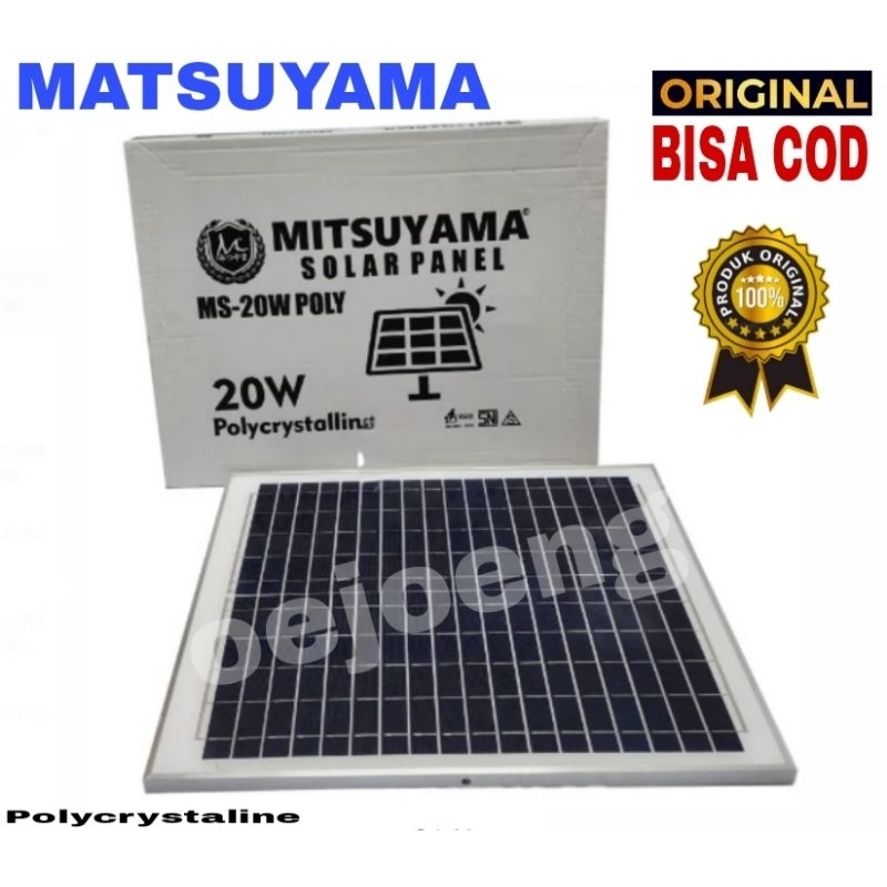 Solar Panel / Solar Cell / Tenaga Surya / Papan Solar cell / Matsuyama Papan panel Surya 10watt 20watt 30watt 50watt