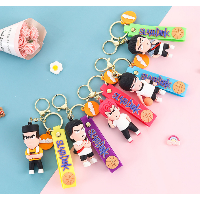 SLAM DUNK GANTUNGAN KUNCI / SOUVENIR BASKET / KEYCHAIN SLAM DUNK / BASKETBALL / AKESORIS BASKET