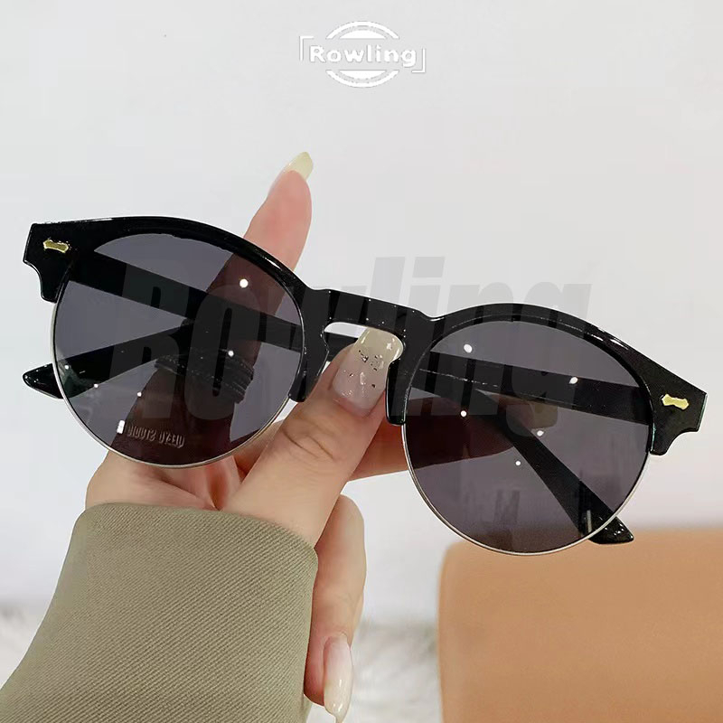 Rowling(ka-365)Sunglasses  Kacamata Hitam Unisex Pria/Wanita Bulat  Sunglasses New Arrival Import Kacamata Fashion