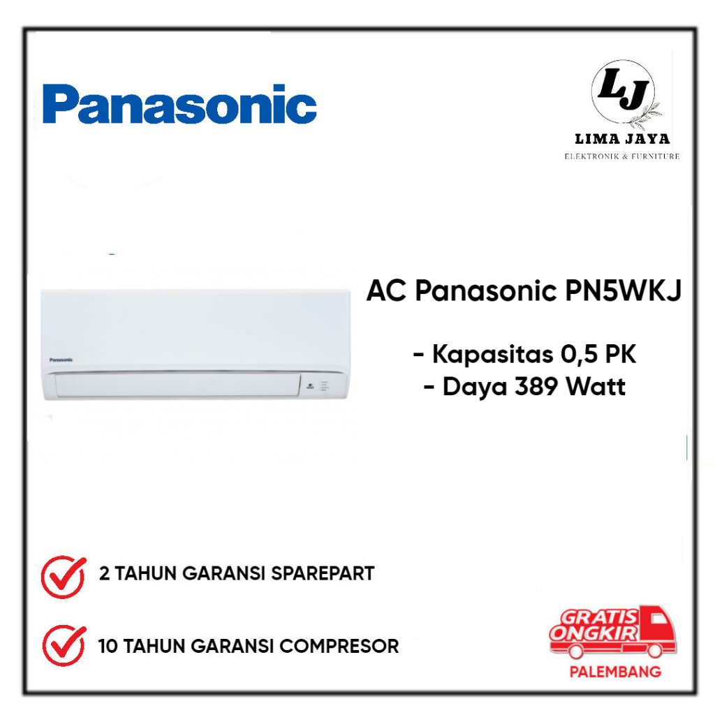 AC Panasonic PN5WKJ 1/2 PK AC Panasonic Standard