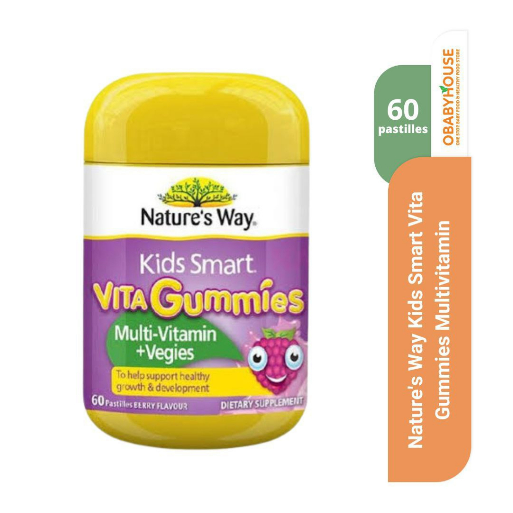 Nature's Way Kids Smart Vita Gummies Multivitamin 60 Pastilles