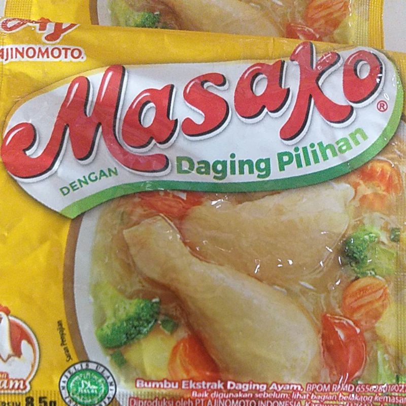 

masako daging ayam 8.5g 1renceng