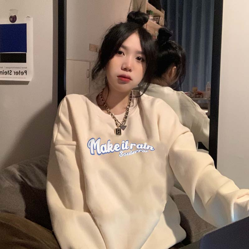 Sweater Heart kaos oversize baju korean style wanita ootd