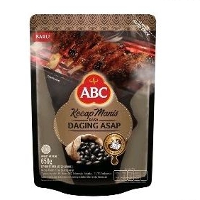 

Abc kecap manis rasa daging asap 650ml
