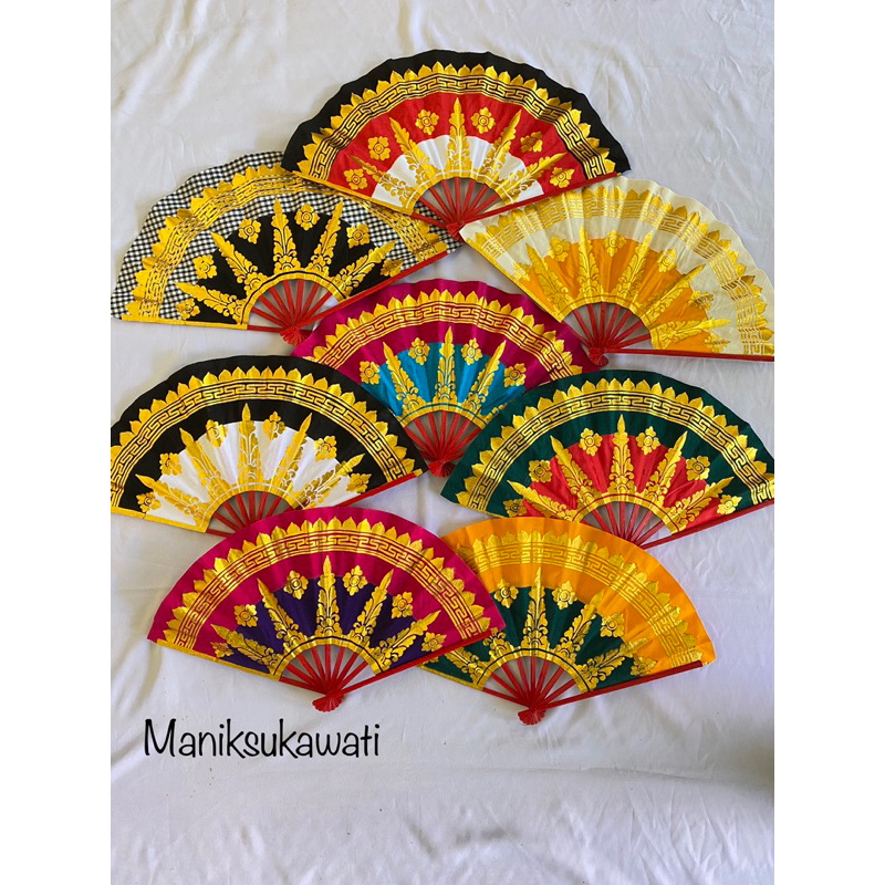 KIPAS TARI BALI PREMIUM TERBAIK| KIPAS SOUVENIR BALI | KIPAS BALI