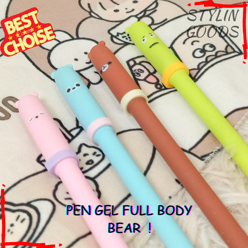 

GROSIRAN / PULPEN GEL MURAH BERUANG FULL BODY TERBARU / PEN GEL TINTA HITAM / ALAT TULIS LUCU UNIK BISA COD