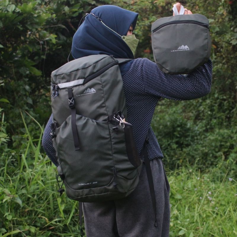 Daypack Lipat Tas Lipat Ultraligh 22l Folding Bag Tas Gemblong Tas Punggung Outdoor