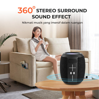 Speaker Bluetooth Jertech 5.1 VN130 RGB Light LED Suara Extra Bass - XOBOX