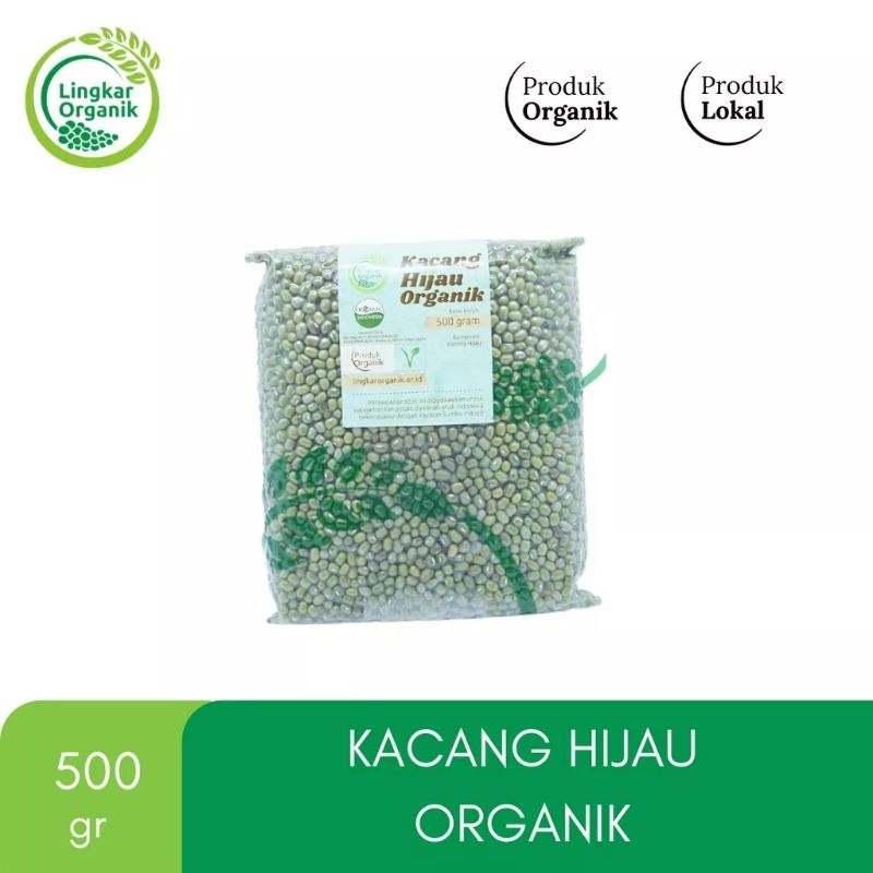 

Kacang Hijau Organik 500gr | Lingkar Organik