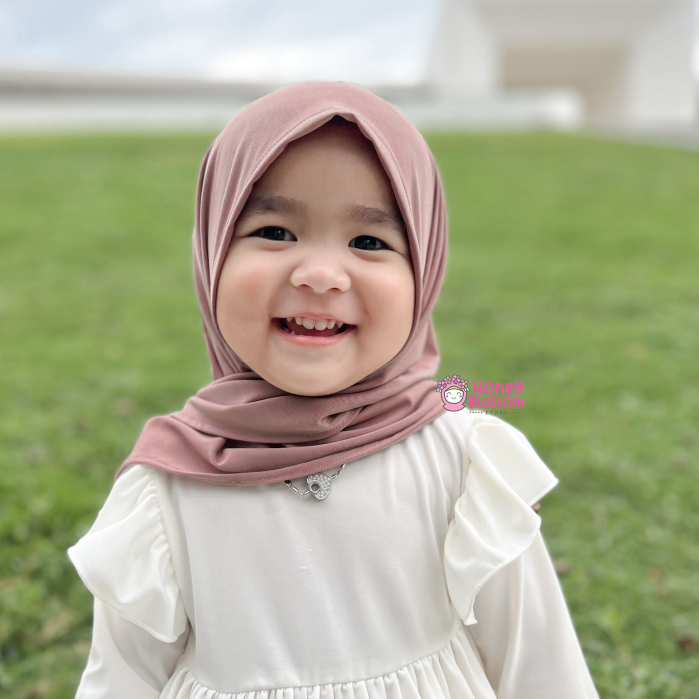 HONEYBLOSSOM jilbab bayi / jilbab bayi 6 12 bulan perempuan zahra cantik