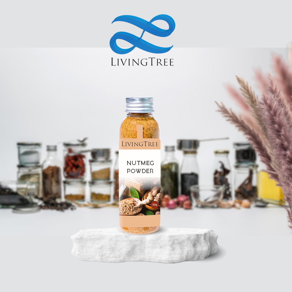 

Pala Bubuk 50gr Nutmeg Powder Original Biji Pala LivingTree