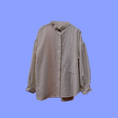 Baju Atasan Wanita Terbaru Kemeja Blouse Lengan Balon Kekinian Modern Oversize Import