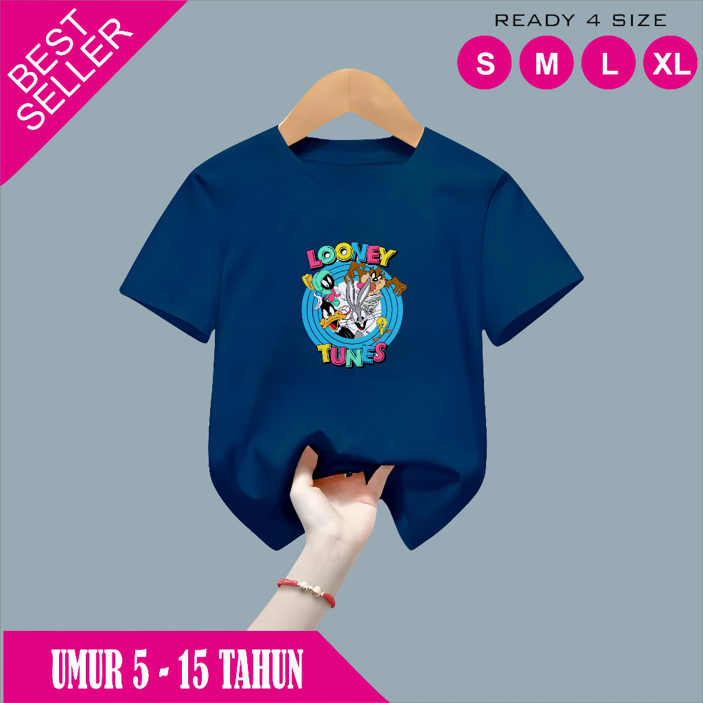 Kaos Anak 5-15 Tahun Loney Tunes
