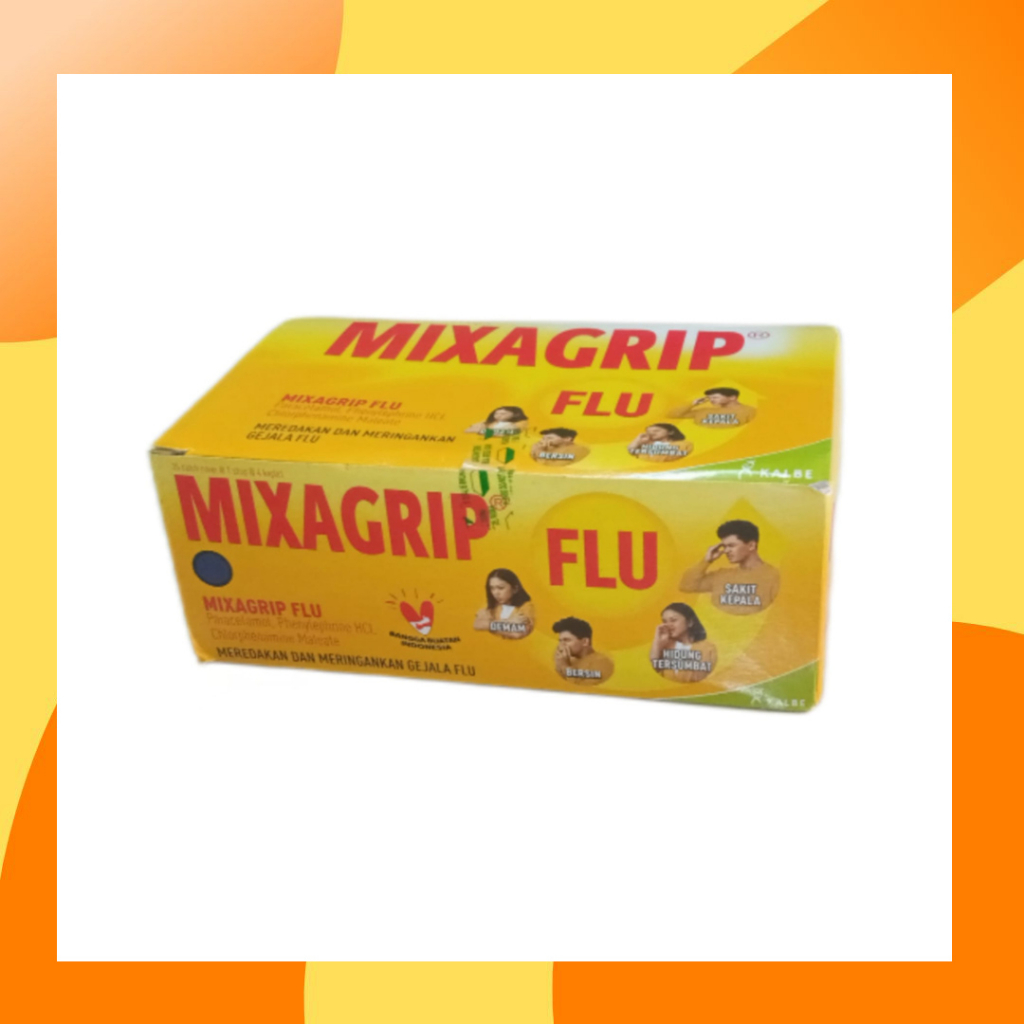 

Mixagrip Flu dus isi 25 strip