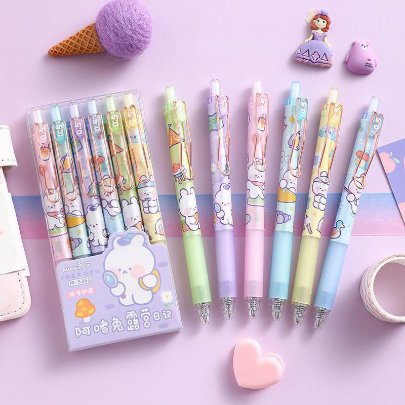 

Pulpen Gel 0.5mm karakter lucu kartun anime