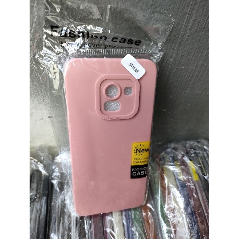 Softcase Samsung A8 2018 Silikon Casing Selicon Case Macaron Pelindung Pro Camera