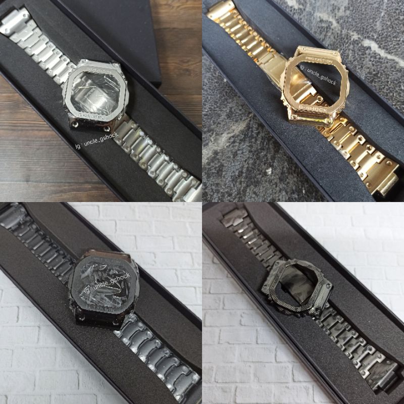 BnB Bezel n Band metal G-shock Dw-5600 Gw-B5600 DW-5000 GW-5000 Custom GMW-B5000