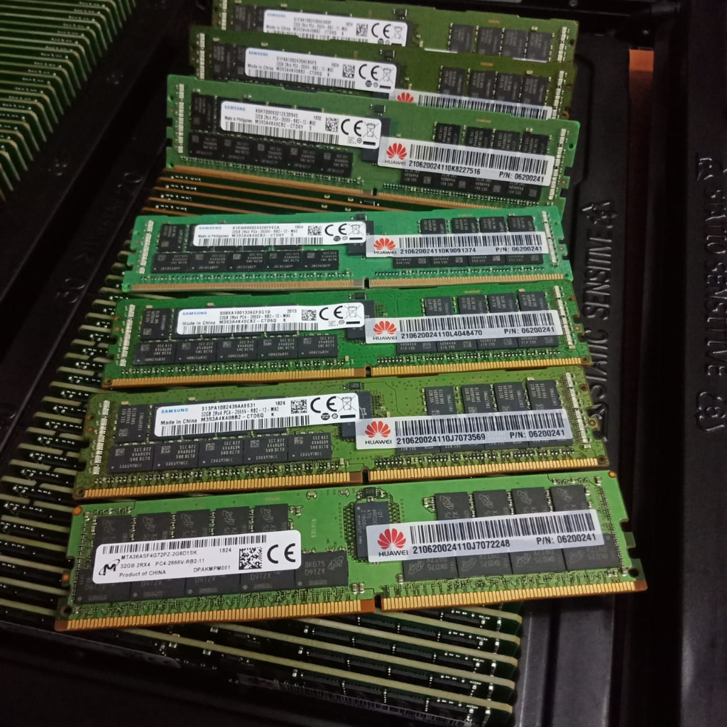 memory ram server ecc 32gb ddr4 PC4-2666V Ecc register Rdimm original like new