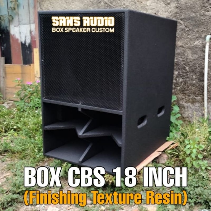Box speaker cbs 18 inch finishing