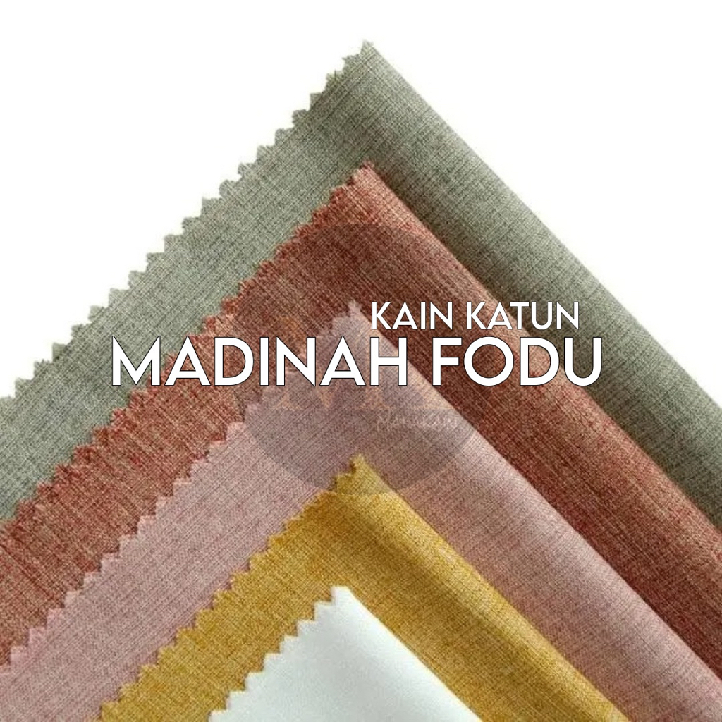 Kain Katun Madinah Bahan Gamis Madina